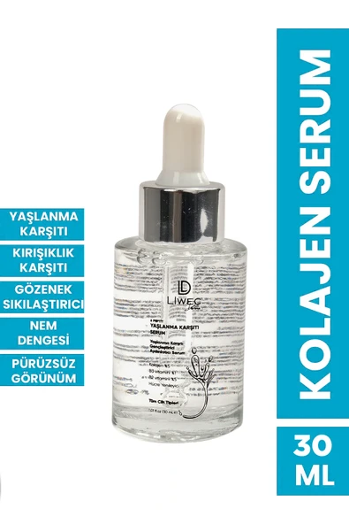 LIWECDERMA Liwec Derma YAŞLANMA KARŞITI SERUM 30 ML ürün görseli 1
