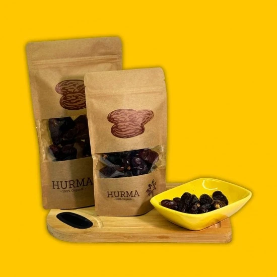 HURMA BASKILI PENCERELİ KAĞIT DOYPACK 13X22,5 250 GRAM 1000 adet ürün görseli 1