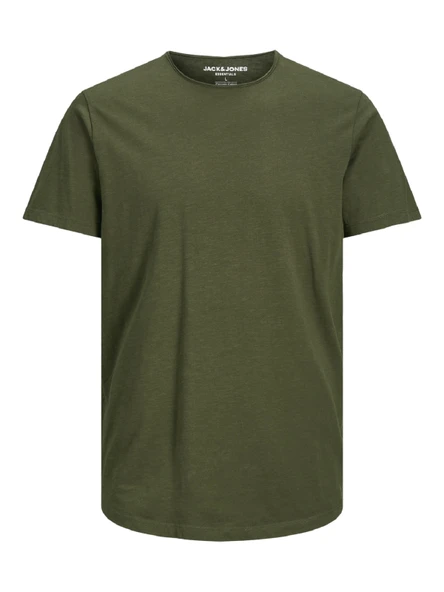 JACK JONES Yuvarlak Yaka Oval Kesim Tişört 12182498 ürün görseli 1