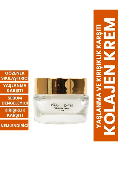 LIWECDERMA Liwec Derma YAŞLANMA KARŞITI KREM - ANTI AGING CREAM 50 ML ürün görseli 1