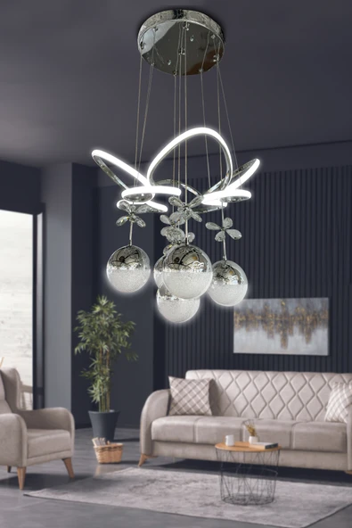 Kral Tacı Led Avize 5 Toplu Led Avize ürün görseli 1