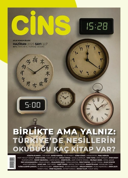 Cins Dergi 117.Sayı Haziran 2025 ürün görseli 1