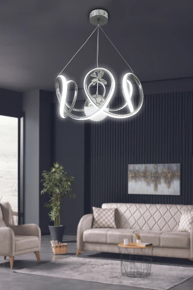 Melisa Modern Sarkıt Led Avize Powerled Lümen Gücü Yüksek ürün görseli 1