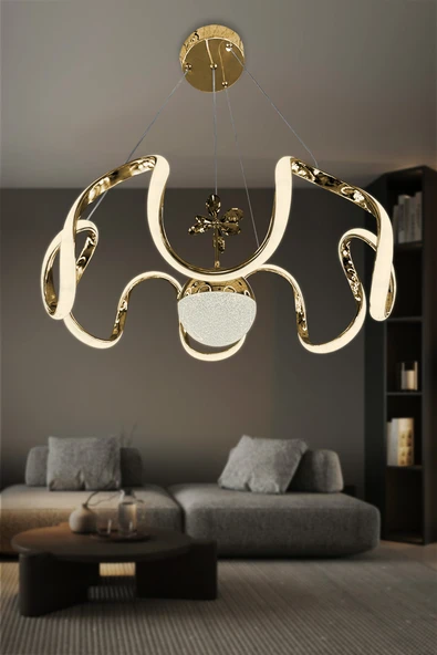 Arya Tek Toplu Led Avize 3 mt - Resim 6