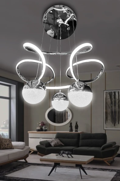 Dron 3 Toplu Led Avize - Resim 9