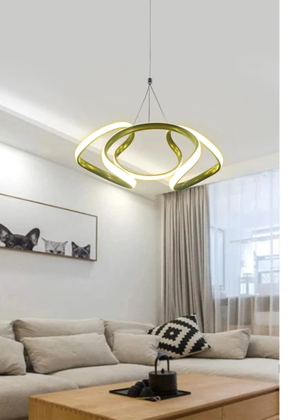 Dron Led Avize 2mt - Resim 5