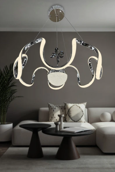 Arya Tek Toplu Led Avize 3 mt - Resim 9
