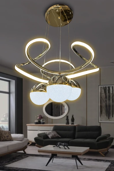 Dron 3 Toplu Led Avize - Resim 4