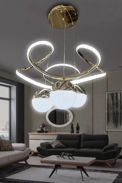 Dron 3 Toplu Led Avize - Resim 5