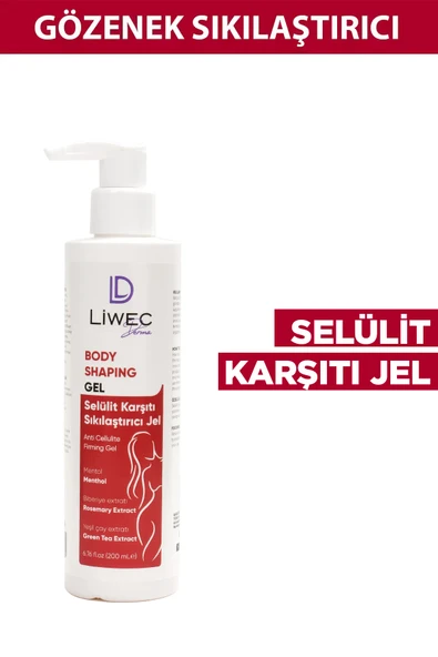 LIWECDERMA Liwec Derma VÜCUT ŞEKİLLENDİRİCİ JEL BODY SHAPING GEL 200 ML ürün görseli 1