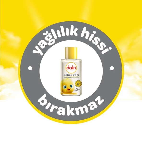 Dalin Bebek Yağı 50ML Klasik Mini (3 Lü Set) - Resim 8