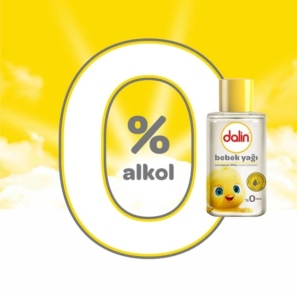 Dalin Bebek Yağı 50ML Klasik Mini (6 Lı Set) - Resim 4