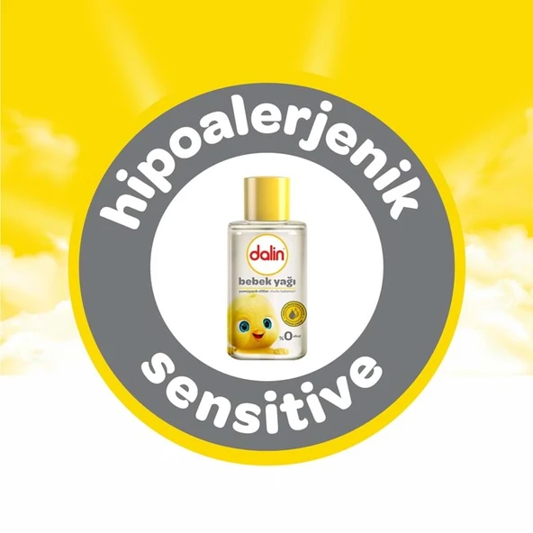 Dalin Bebek Yağı 50ML Klasik Mini (12 Li Set) - Resim 5