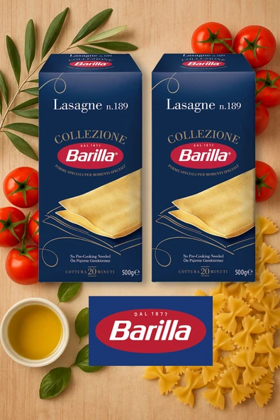 Barilla Lazanya (LASAGNE) Makarna 500 gr X 2 Adet ürün görseli 1