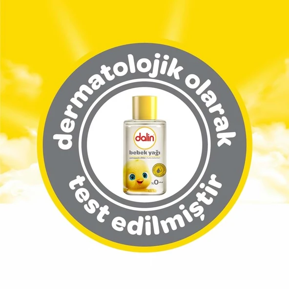 Dalin Bebek Yağı 50ML Klasik Mini (5 Li Set) - Resim 6