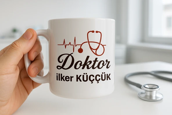 Semoş Kozmetik Doktor Temalı Süblimasyon Kupa Baskı Hediyelik Kupa ürün görseli 1