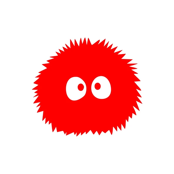 Sevimli Araba Sticker 17x17 Cm Kırmızı ürün görseli 1