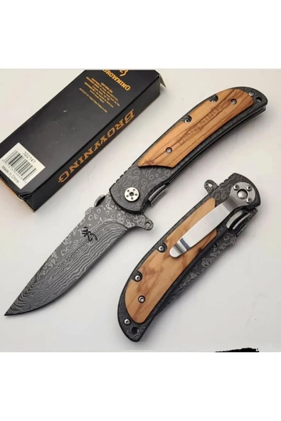 Browning Damascus Çakı ürün görseli 1