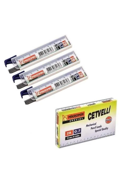 Mikro Min Uç M-750 0.7 Mm Cetvelli 75 Mm - 3 Adet ürün görseli 1