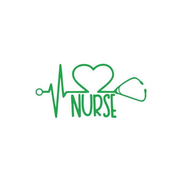 Nurse Araba Sticker 17x17 Cm Yeşil ürün görseli 1