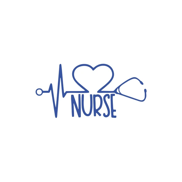 Nurse Araba Sticker 17x17 Cm Mavi ürün görseli 1