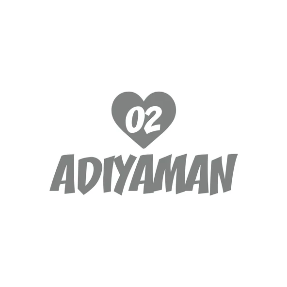 Kalpli 02 Adıyaman Araba Sticker 17x17 Cm Gri ürün görseli 1