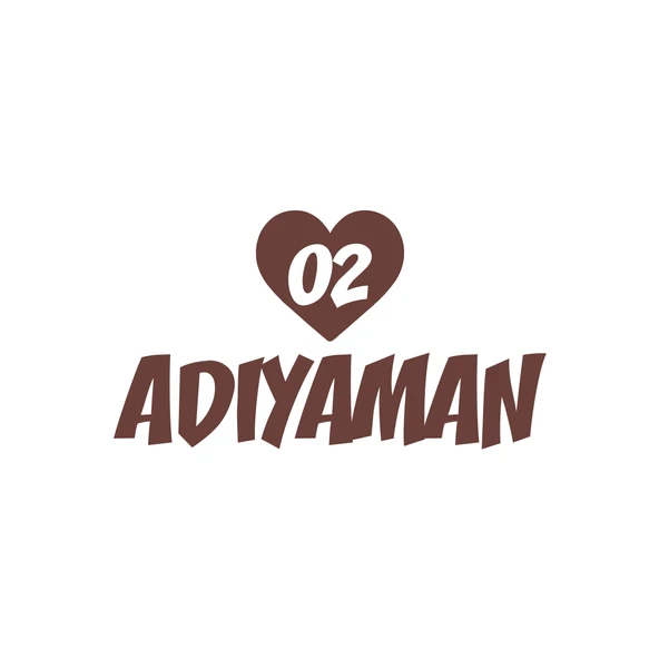 Kalpli 02 Adıyaman Araba Sticker 17x17 Cm Kahverengi ürün görseli 1