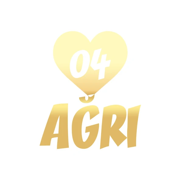 Kalpli 04 Ağrı Araba Sticker 17x17 Cm Gold ürün görseli 1