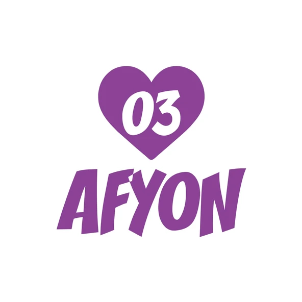 Kalpli 03 Afyon Araba Sticker 17x17 Cm Mor ürün görseli 1