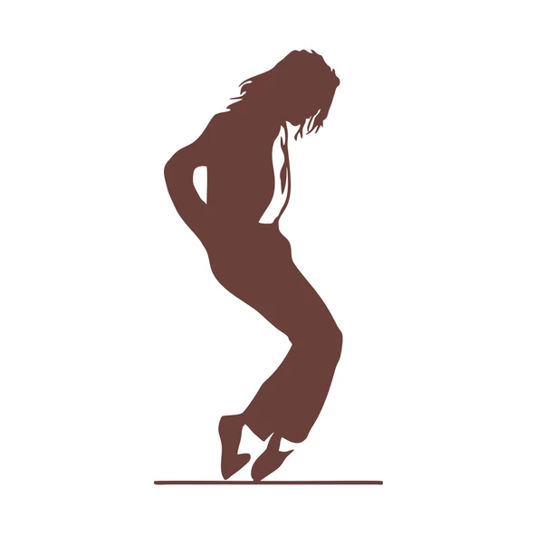 Michael Jackson Araba Sticker 17x17 Cm Kahverengi ürün görseli 1