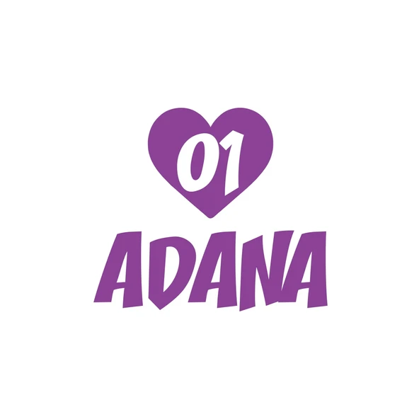 Kalpli 01 Adana Araba Sticker 17x17 Cm Mor ürün görseli 1