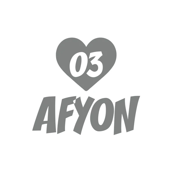 Kalpli 03 Afyon Araba Sticker 17x17 Cm Gri ürün görseli 1