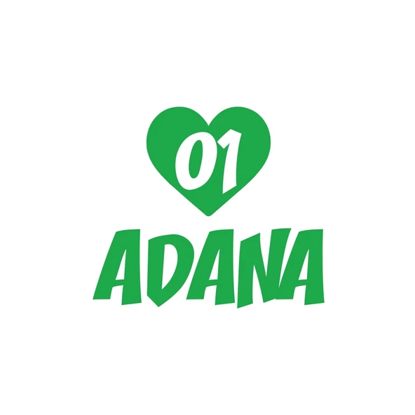 Kalpli 01 Adana Araba Sticker 17x17 Cm Yeşil ürün görseli 1