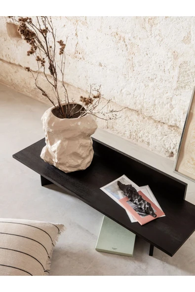 PASAWOODS Puffist | Doğal Ahşap Kolay Kurulum Bench / Tv Sehpası | Modern Minimalist Tasarım ürün görseli 1