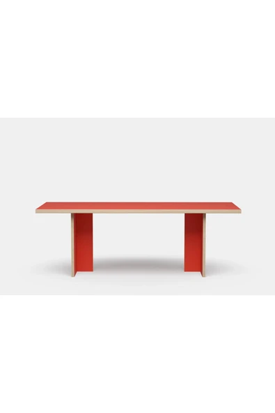 PASAWOODS Bruli | Modern Mavi Dikdörtgen Masa | 220x100 Cm | Toplantı / Çalışma / Yemek Masası ürün görseli 1