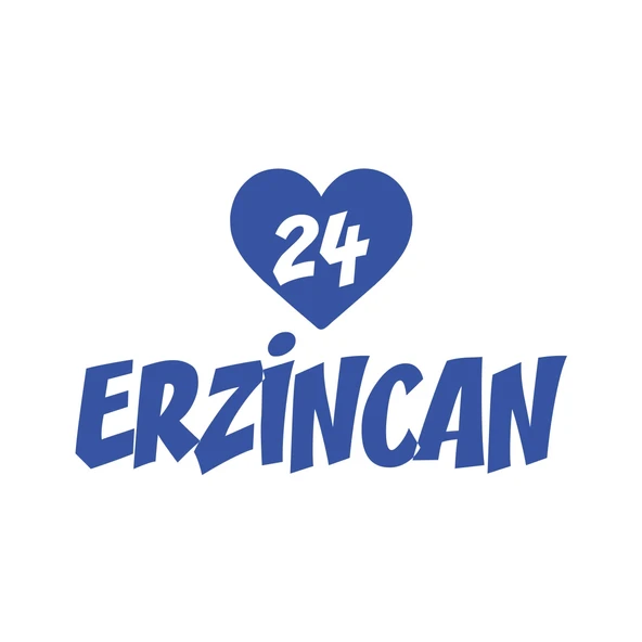Kalpli 24 Erzincan Araba Sticker 17x17 Cm Mavi ürün görseli 1