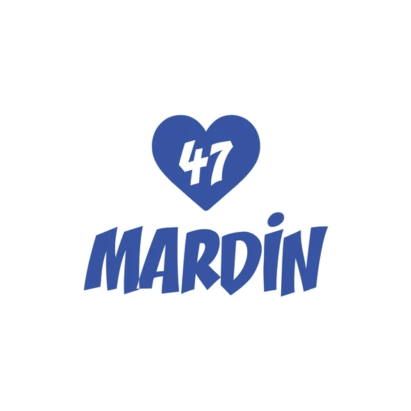 Kalpli 47 Mardin Araba Sticker 17x17 Cm Mavi ürün görseli 1
