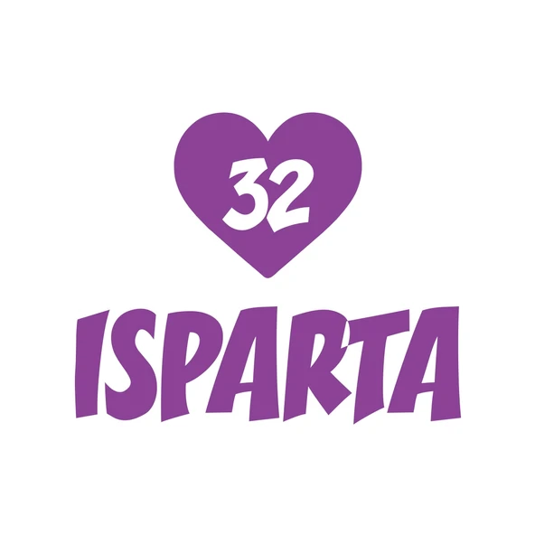 Kalpli 32 Isparta Araba Sticker 17x17 Cm Mor ürün görseli 1