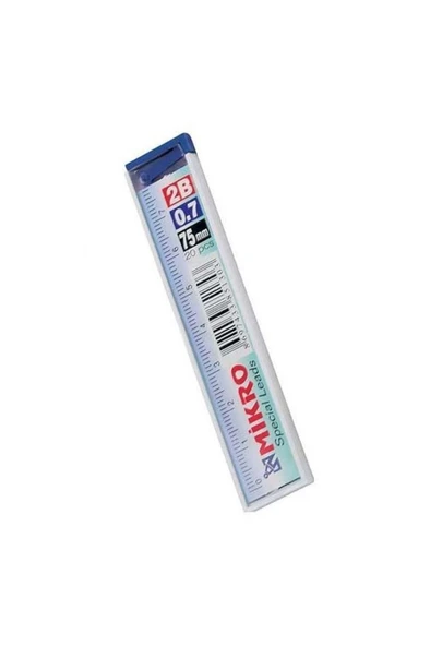 Mikro Min Uç M-750 0.7 Mm Cetvelli 75 Mm - 12 Adet - Resim 4
