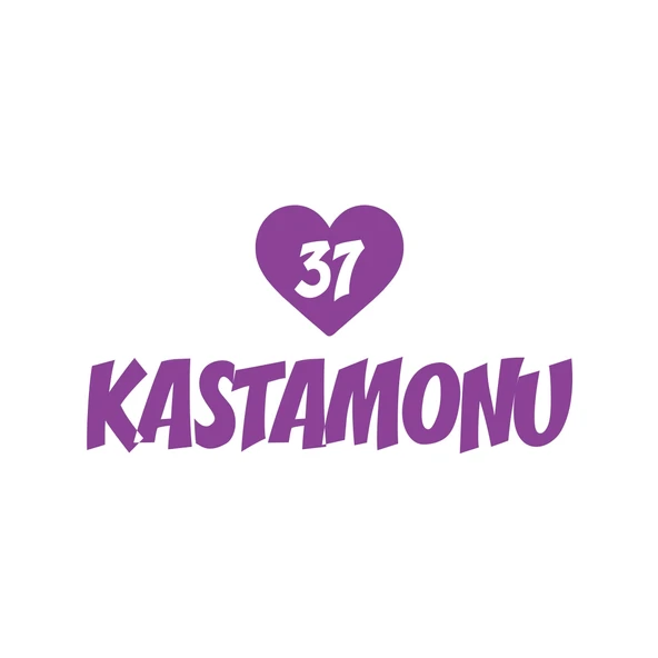 Kalpli 37 Kastamonu Araba Sticker 17x17 Cm Mor ürün görseli 1