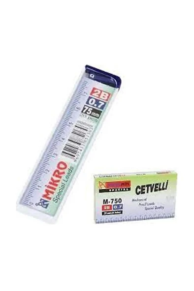 Mikro Min Uç M-750 0.7 Mm Cetvelli 75 Mm - 12 Adet ürün görseli 1