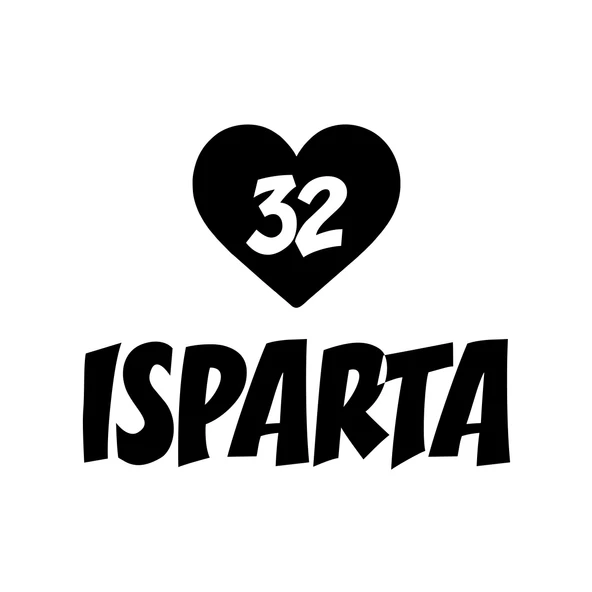 Kalpli 32 Isparta Araba Sticker 17x17 Cm Siyah ürün görseli 1