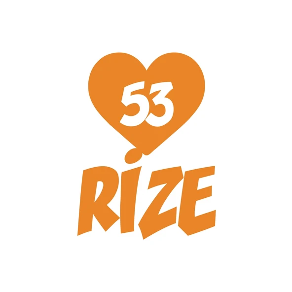 Kalpli 53 Rize Araba Sticker 17x17 Cm Turuncu ürün görseli 1