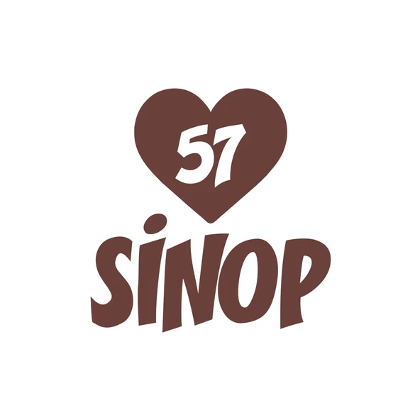 Kalpli 57 Sinop Araba Sticker 17x17 Cm Kahverengi ürün görseli 1