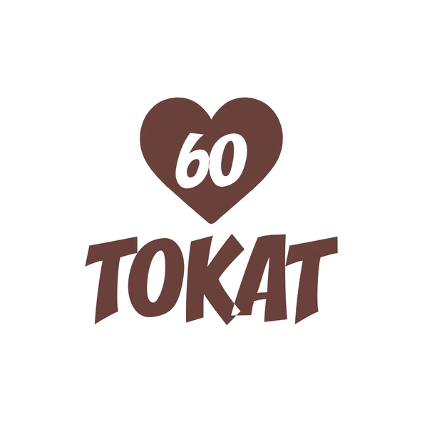Kalpli 60 Tokat Araba Sticker 17x17 Cm Kahverengi ürün görseli 1