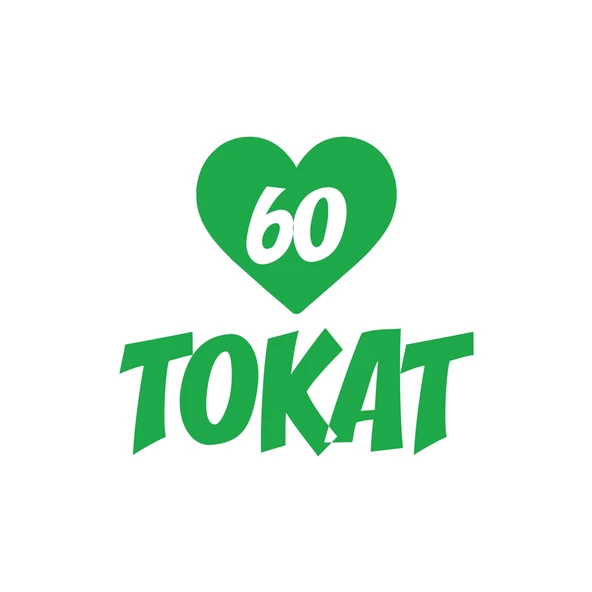 Kalpli 60 Tokat Araba Sticker 17x17 Cm Yeşil ürün görseli 1