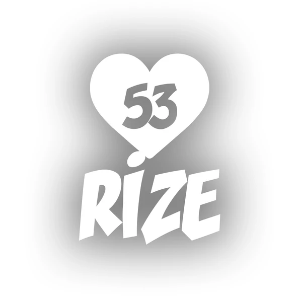 Kalpli 53 Rize Araba Sticker 17x17 Cm Beyaz ürün görseli 1