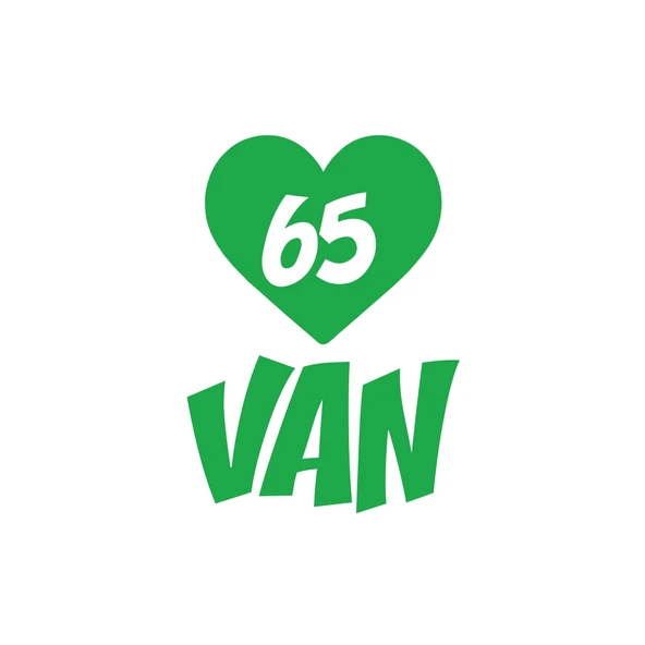 Kalpli 65 Van Araba Sticker 17x17 Cm Yeşil ürün görseli 1