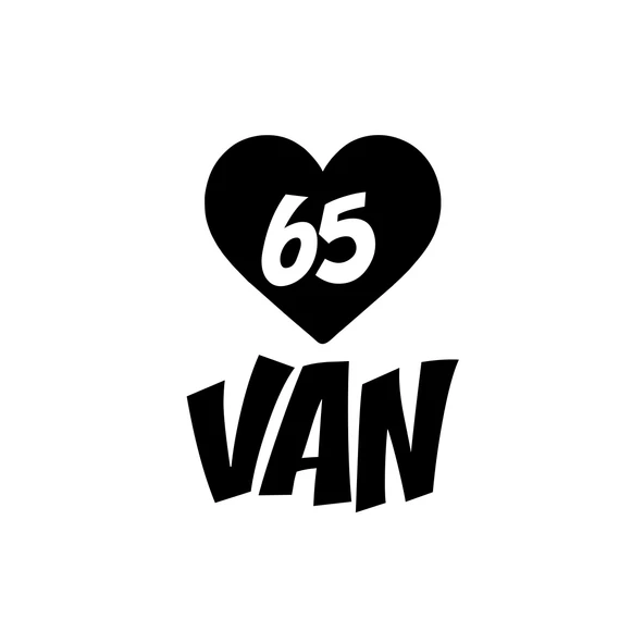 Kalpli 65 Van Araba Sticker 17x17 Cm Siyah ürün görseli 1