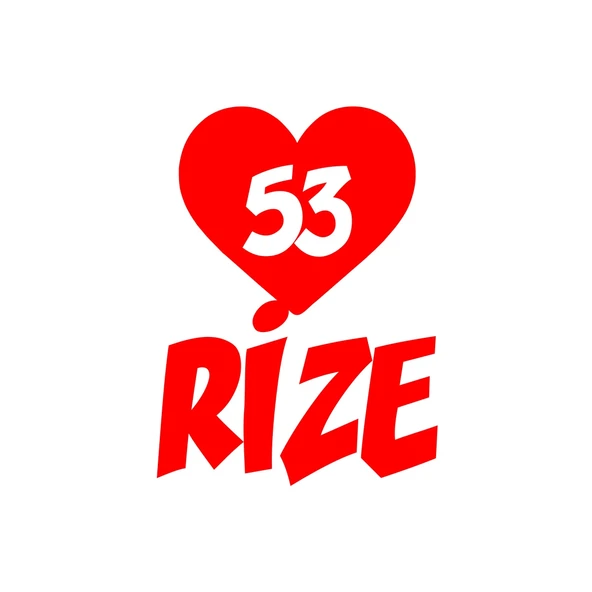 Kalpli 53 Rize Araba Sticker 17x17 Cm Kırmızı ürün görseli 1